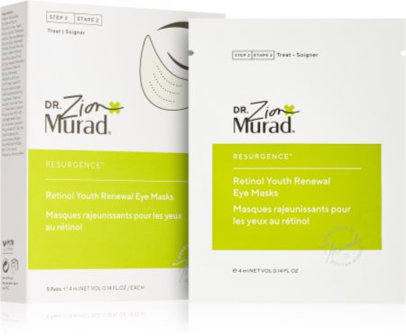 Murad Dr. Zion x Murad Spilventiņi acu kontūras uzlabošanai ar retinolu