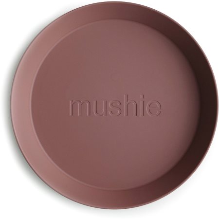 Mushie Round Dinnerware Plates talerz