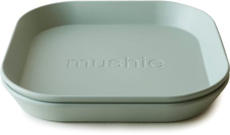 Mushie Square Dinnerware Plates talerz