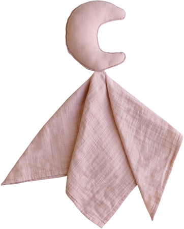 Mushie Lovey Crib Toy Moon νάνι αγκαλιάς