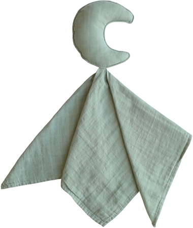 Mushie Lovey Crib Toy Moon jucărie de adormit