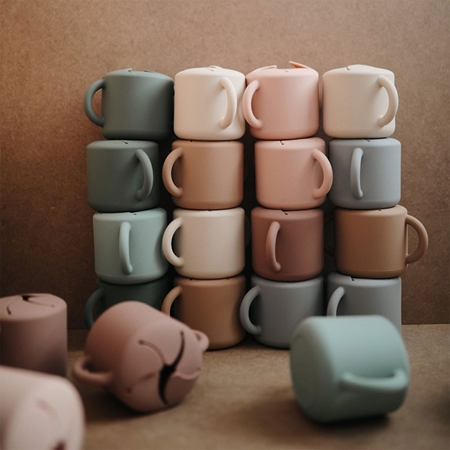 Mushie Baby Snack Cup Tasse zur Jause