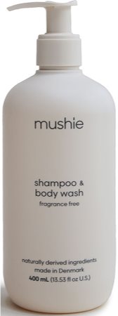 Mushie Organic Baby Duschgel & Shampoo 2 in 1 für Kinder