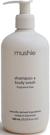 Mushie Organic Baby gel za prhanje in šampon 2v1 za otroke