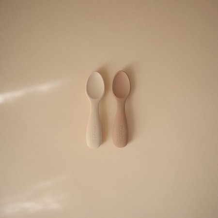 Mushie Toddler Starter Spoons karotīte