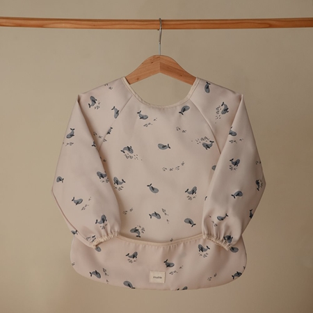 Mushie Long Sleeve Bib slinček
