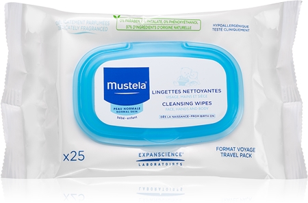 Mustela Bébé Toillete servetele pentru curatare facial