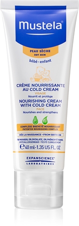 Mustela Bébé Cleansing Gel with Cold Cream creme protetor nutritivo para crianças