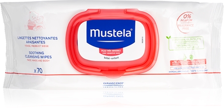 Mustela Bébé Lindrende renseservietter til børn