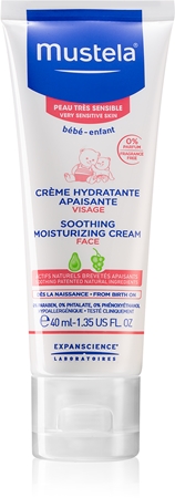 Mustela Bébé zklidňující a hydratační krém pro děti od narození