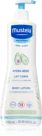 Mustela Bébé Hydra Bébé Fugtende bodylotion til babyhud