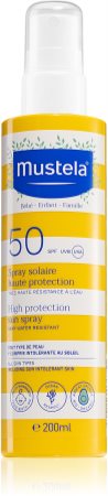 Mustela Family High Protection Sun Spray spray pentru protecție solară SPF 50+