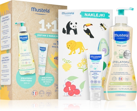 Mustela Bébé Stelatopia set cadou (pentru nou-nascuti si copii)