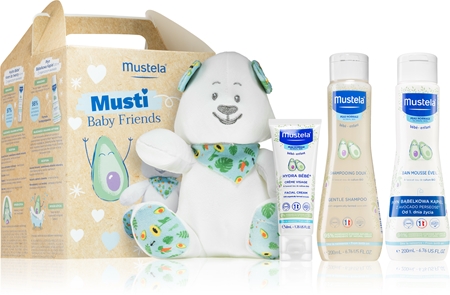 Mustela Musti Baby Friends Presentförpackning (för barn från födseln)