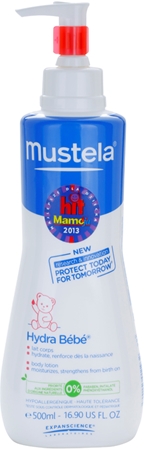 Mustela Bébé Hydra Bébé ενυδατικό γαλάκτωμα σώματος για παιδιά από τη γέννηση