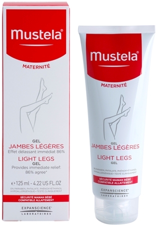 Mustela Maternité gel para alívio de pernas pesadas