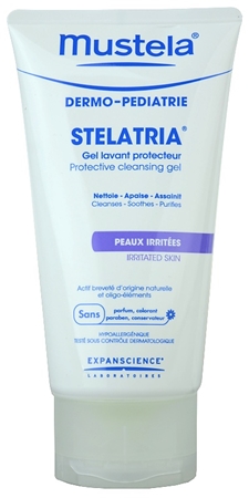 Mustela Dermo-Pédiatrie Stelatria protective cleansing gel for irritated skin