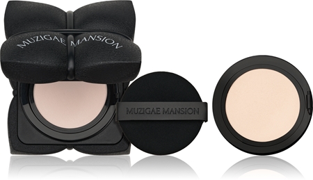 MUZIGAE MANSION Sleek Matt Cushion langanhaltendes Make up im Schwämmchen SPF 50+ + zusätzliche Füllung