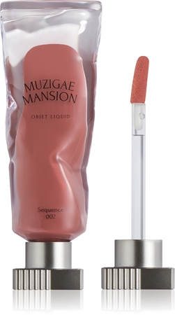 MUZIGAE MANSION Objet Liquid Ilgnoturīga šķidrā lūpu krāsa ar matējuma efektu