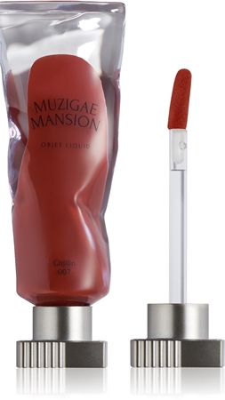 MUZIGAE MANSION Objet Liquid Ilgnoturīga šķidrā lūpu krāsa ar matējuma efektu