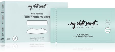 My White Secret Whitening Strips bieliace zubné pásky