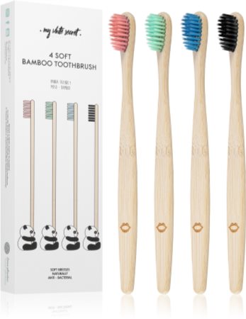 My White Secret Bamboo Toothbrush зубна щітка бамбукова