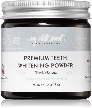 My White Secret Whitening Powder poudre dentaire blanchissante pour dents sensibles