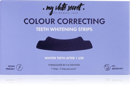My White Secret Colour Correcting bandes blanchissantes