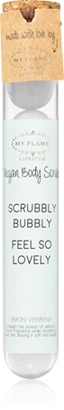 My Flame Lemon Verbena Scrubbly Bubbly Feel So Lovely čisticí tělový peeling
