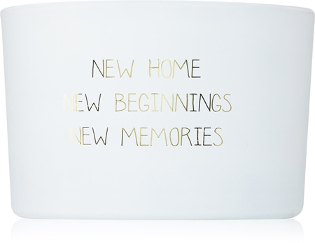 My Flame Fresh Cotton New Home, New Beginnings, New Memories mirisna svijeća