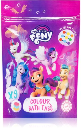 My Little Pony Colour Bath Tabs kolorowe tabletki musujące do kąpieli