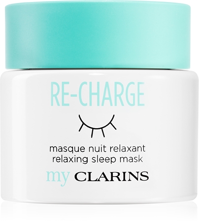 My Clarins Re-Charge máscara facial apaziguador para a noite