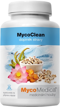 MycoMedica MycoClean prášek na přípravu nápoje pro podporu detoxikace organismu