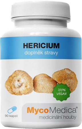 MycoMedica Hericium kapsle pro detoxikaci organismu a podporu imunity