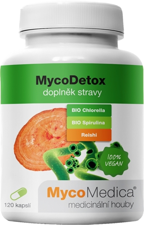 MycoMedica MycoDetox kapsle pro detoxikaci organismu a podporu imunity