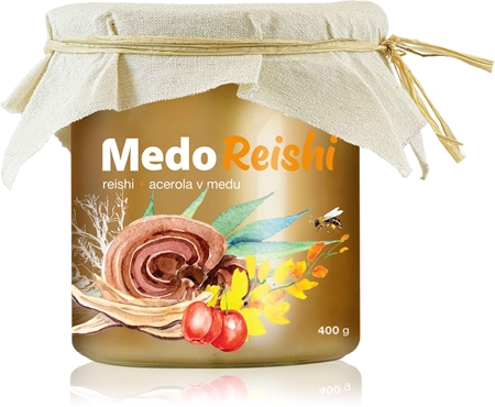 MycoMedica MedoReishi reishi+acerola v medu
