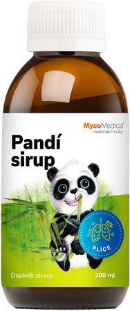MycoMedica Pandí sirup sirup pro normální funkci dýchacího systému
