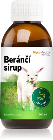 MycoMedica Berančí sirup bylinný sirup pro podporu trávení