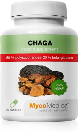 MycoMedica Chaga kapsułki dla poczucia komfortu