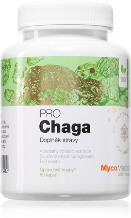 MycoMedica Chaga PRO kapsle pro vaši pohodu