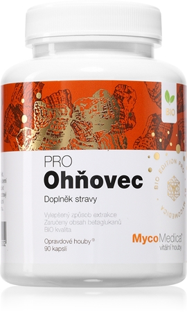 MycoMedica Ohňovec PRO kapsle s harmonizačním účinkem