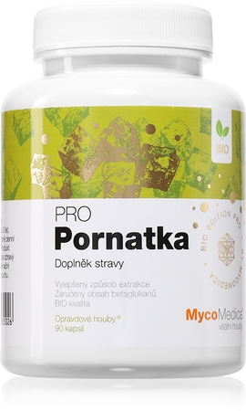 MycoMedica Pornatka PRO podpora správného fungování organismu