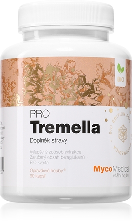 MycoMedica Tremella PRO podpora správného fungování organismu