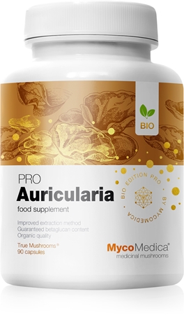 MycoMedica Auricularia PRO naturalny przeciwutleniacz