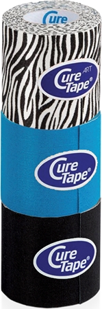 CureTape® Kinesiology athletic strapping tape tin box