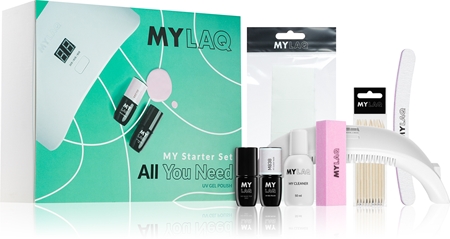 MYLAQ Starter Set All You Need tökéletes manikűr szett