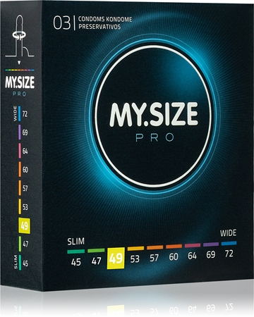 MY.SIZE 49 mm Pro prezervative