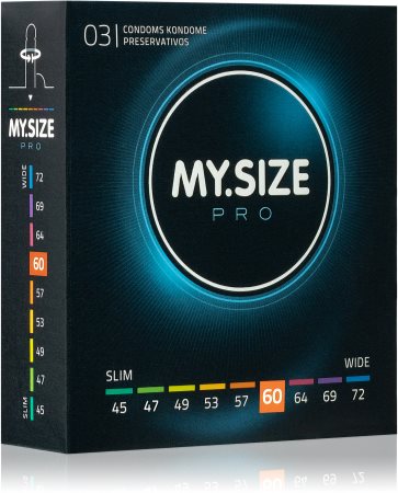 MY.SIZE 60 mm Pro kondomy