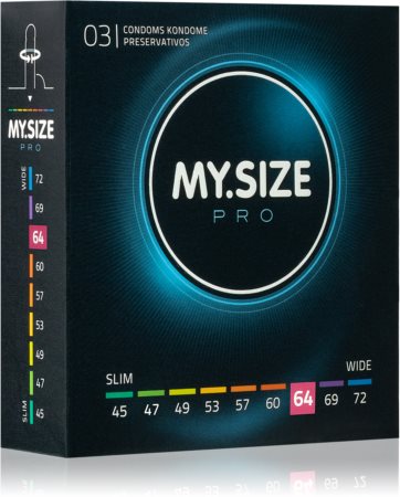 MY.SIZE 64 mm Pro kondomer