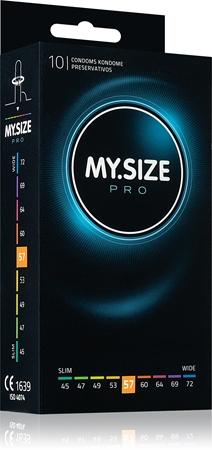 MY.SIZE 57 mm Pro prezervative